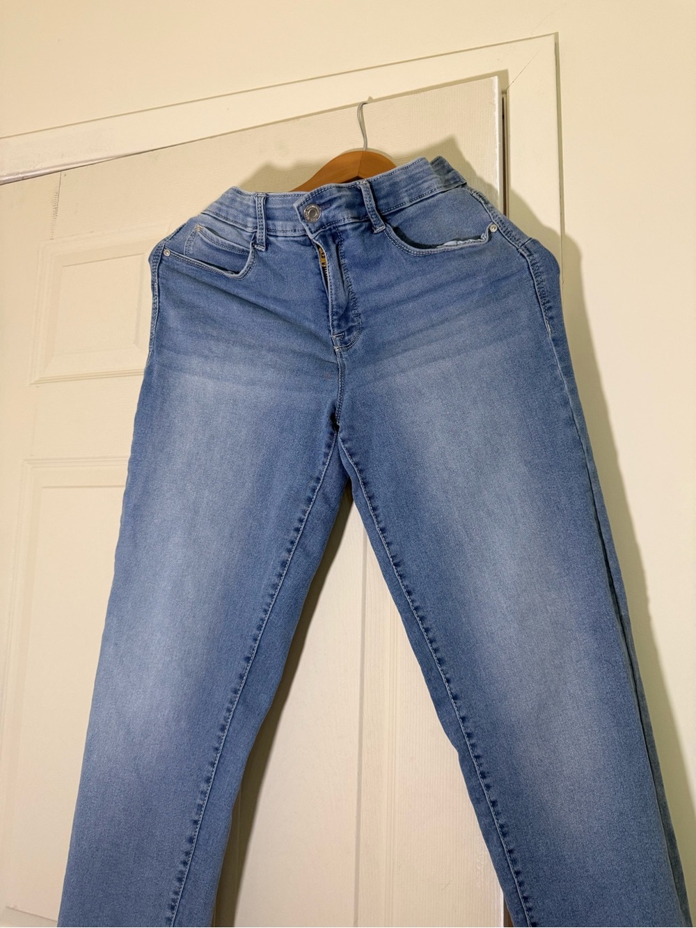 Angels Light Wash Skinny Jeans